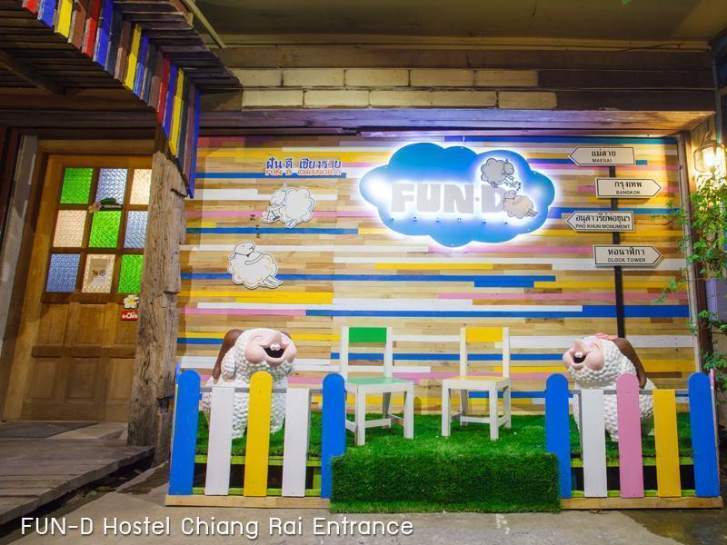 Fun-D Hostel Chiang Rai Exterior foto